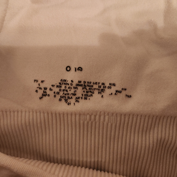 Forever 21 Cream Sports Bra Intimates - Picture 5 of 6